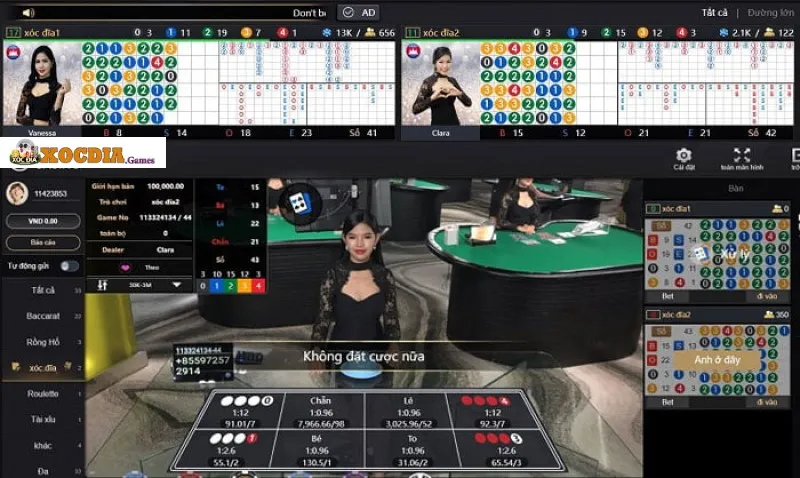 Giới thiệu về hình thức chơi Xóc Đĩa Livestream